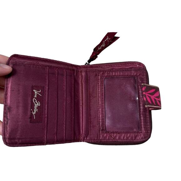 Vera Bradley Mini Sip Wallet Carnaby Print - Picture 3 of 6
